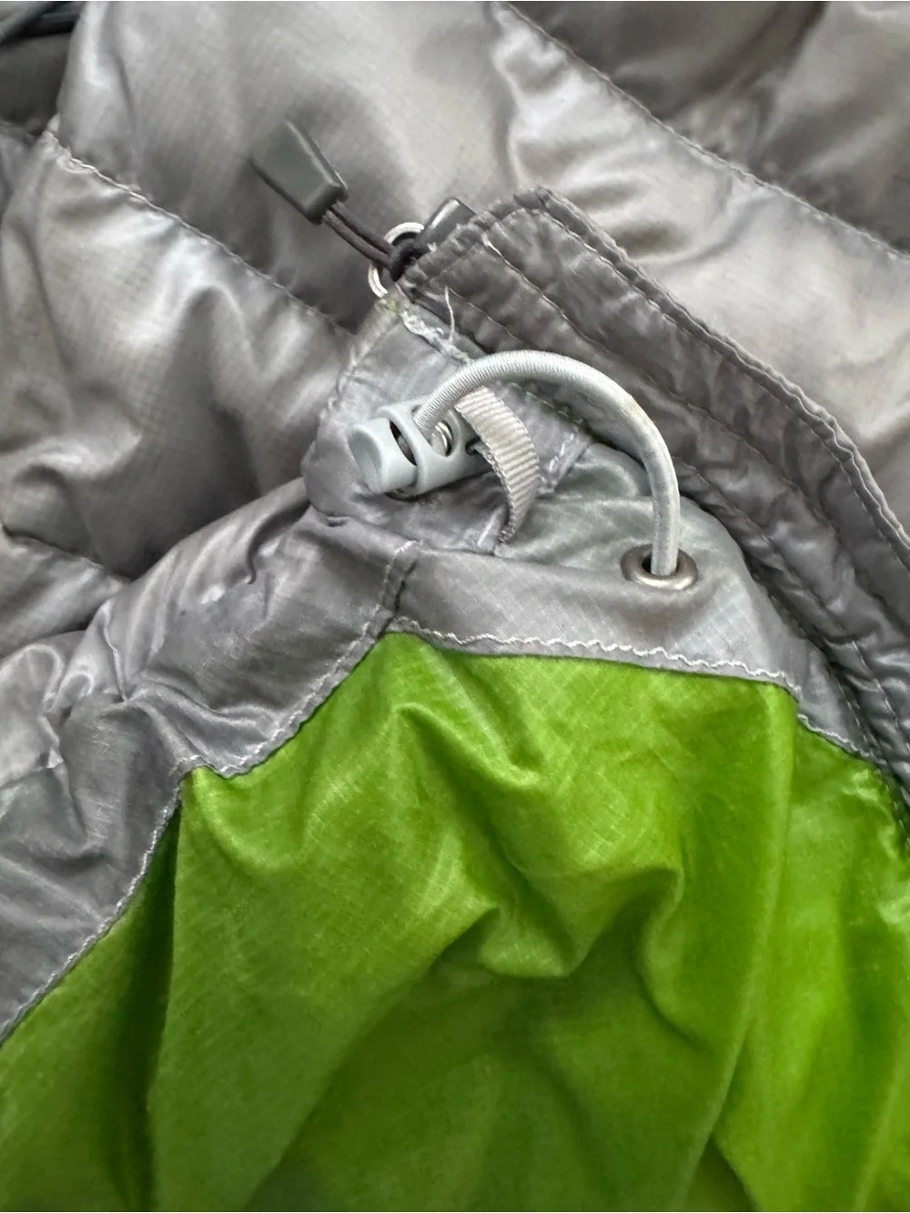 The North Face ships lining face